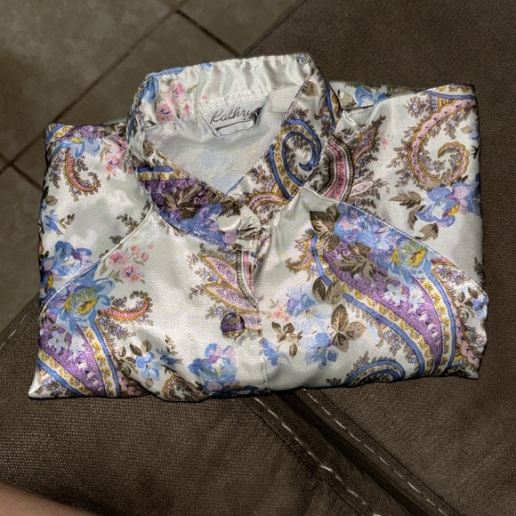 VINTAGE KATHRYN BLOUSE LARGE - Picture 9 of 11